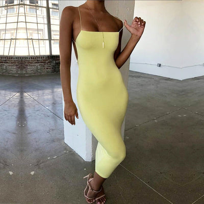 Mini Party Sexy Backless Dress