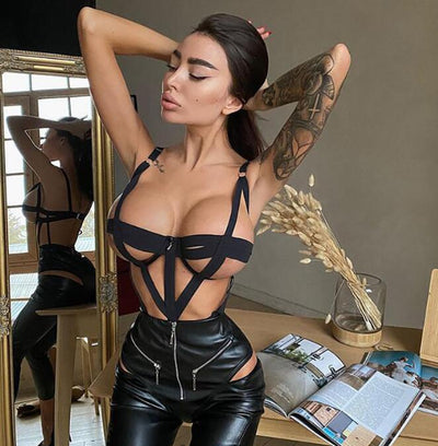 Cross-Strap Sexy Lingerie