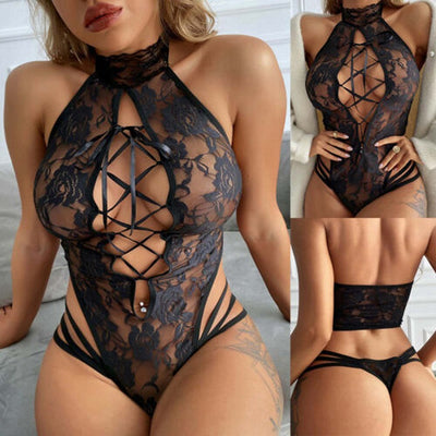 See-Through Cat Girl Jumpsuit