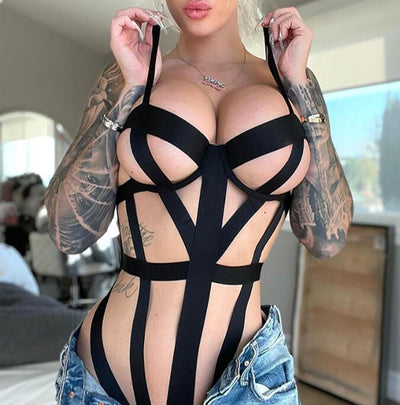 Cross-Strap Sexy Lingerie